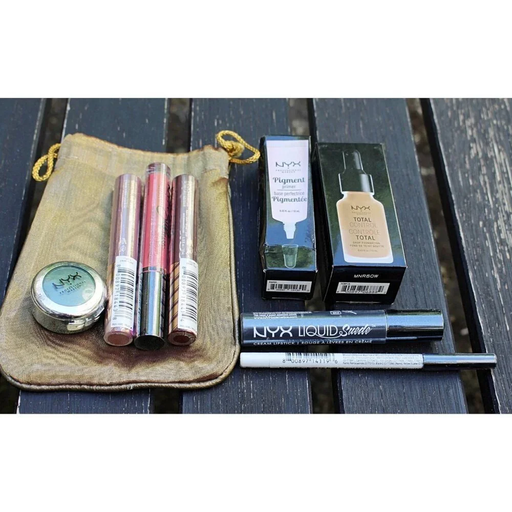 New - NYX Makeup Bundle, all sealed. Total Control Foundation, Pigment Primer